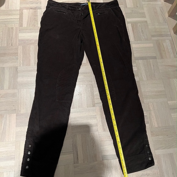 Dolce & Gabbana - Corduroy Dark Brown Pants, Made in Italy, Italian Size 44. - Picture 7 of 7